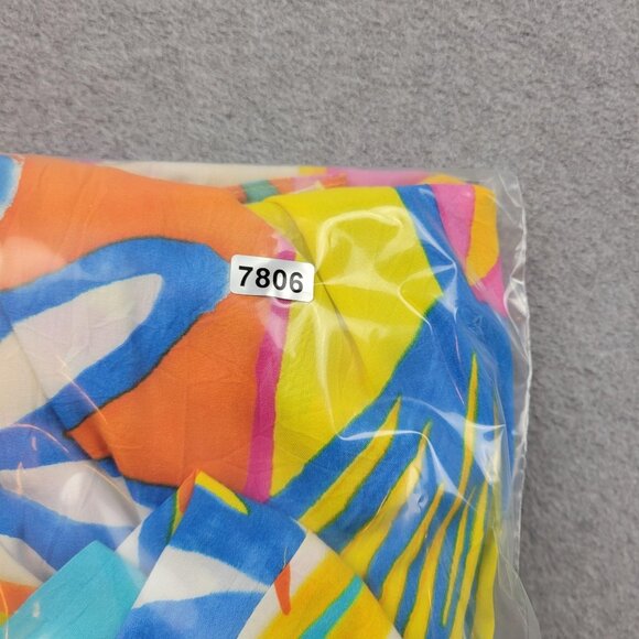 Jams World Pants Womens Medium Floral Rayon Wide Leg Joy Made in Hawaii USA - Picture 12 of 12